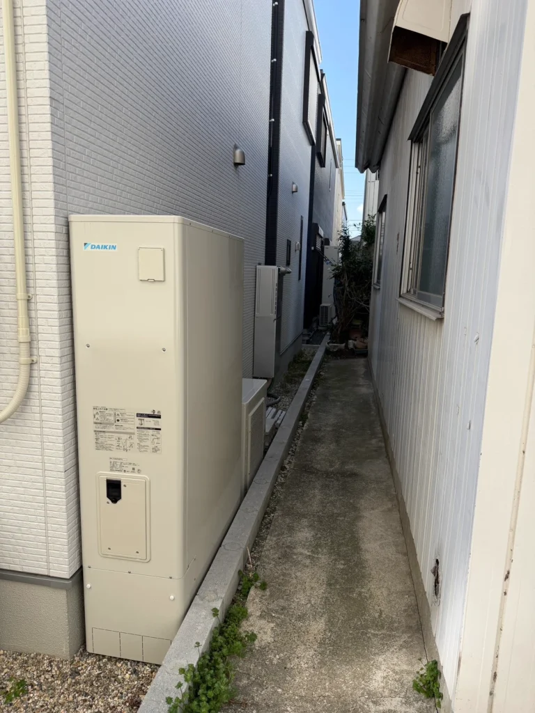 【施工事例】愛知県N様邸｜エコキュート・IH・換気ダクト工事を行いました。