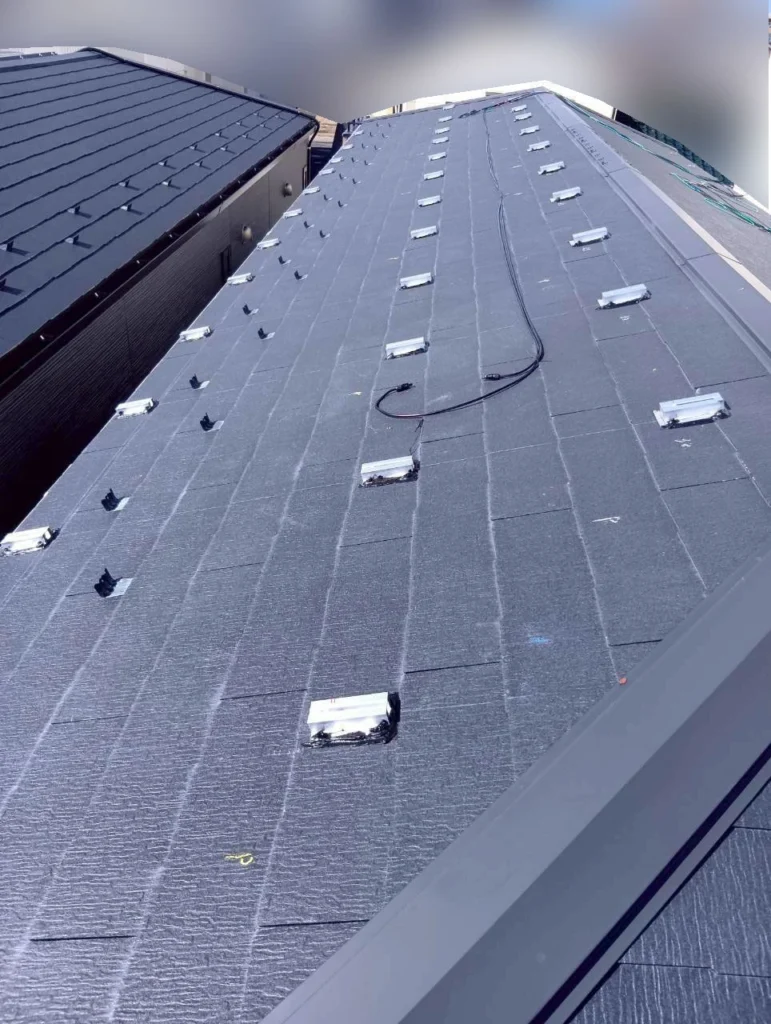 ハンファ太陽光パネル20260306愛知県内N様邸