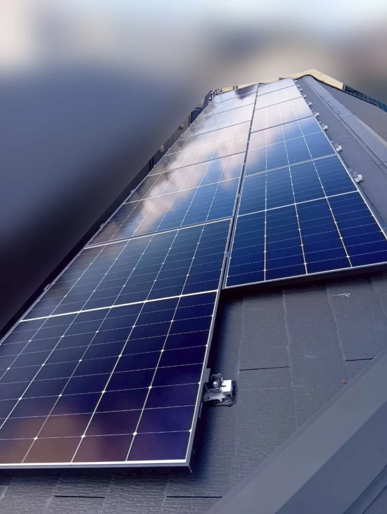 ハンファ太陽光パネル20260306愛知県内N様邸